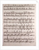 Handwritten sheet music by Anonymous