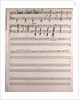 Handwritten sheet music by Anonymous