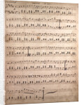 Handwritten sheet music, grazien walzer by Anonymous