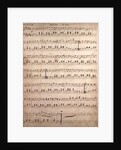 Handwritten sheet music, grazien walzer by Anonymous