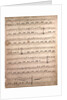 Handwritten sheet music, grazien walzer by Anonymous