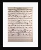 Handwritten sheet music. galopp by Anonymous