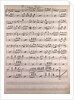Handwritten sheet music. galopp by Anonymous