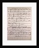 Handwritten sheet music, Polka Mazurka from A. Baur, Polka Mazurka da Capo by Anonymous