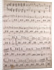Handwritten sheet music by Anonymous