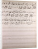 Handwritten sheet music by Anonymous