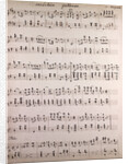 Alpenroslein, Tyrolienne, Handwritten sheet music by Anonymous