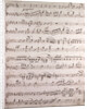 Handwritten sheet music, grazioso by Anonymous