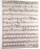 Handwritten sheet music by Anonymous