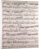 Handwritten sheet music by Anonymous
