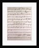 Handwritten sheet music, andante con moto by Anonymous