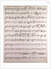 Handwritten sheet music, andante con moto by Anonymous