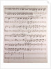 Handwritten sheet music, secondo, tempo by Anonymous