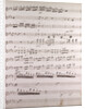 Handwritten sheet music by Anonymous
