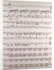 Handwritten sheet music by Anonymous