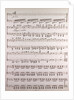 Handwritten sheet music by Anonymous