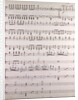 Handwritten sheet music, allegro con moto by Anonymous
