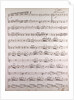 Handwritten sheet music, allegro con moto by Anonymous