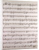Handwritten sheet music by Anonymous