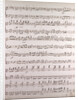Handwritten sheet music by Anonymous