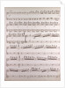 Handwritten sheet music by Anonymous
