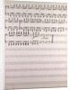 Handwritten sheet music, fine by Anonymous