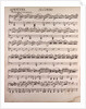 Handwritten sheet music, sonatina seconda, moderato e con amore, dolce legato by Anonymous