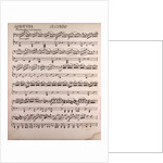 Handwritten sheet music, sonatina seconda, moderato e con amore, dolce legato by Anonymous