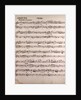 Handwritten sheet music, sonatina primo, moderato e con amore, dolce by Anonymous