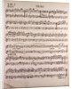 Handwritten sheet music by Anonymous