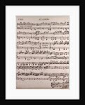 Handwritten sheet music, trio secondo by Anonymous
