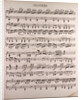 Handwritten sheet music by Anonymous