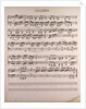 Handwritten sheet music by Anonymous