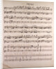 Handwritten sheet music by Anonymous