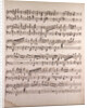 Handwritten sheet music by Anonymous