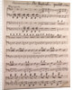 Ouverture of the Opera Die Montecchi and apuletti from Bellini, handwritten sheet music by Anonymous