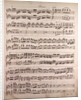Handwritten sheet music by Anonymous