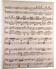 Handwritten sheet music by Anonymous