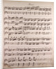 Handwritten sheet music by Anonymous
