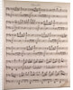 Handwritten sheet music by Anonymous
