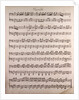 Handwritten sheet music by Anonymous