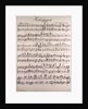 Handwritten sheet music, Hochzeitmarsch, allegro vivace by Anonymous