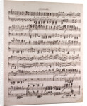 Handwritten sheet music by Anonymous