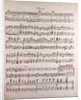 Handwritten sheet music by Anonymous
