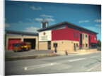 Nottingham Road Fire Station in Derby by Sarah Smith