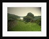 Grassy Byway between Lanehead and a sunken path leading down to the remains of Derwent village by Sarah Smith