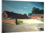 Converted Barns and Courtyard at The Elms on Littlefield Lane by Sarah Smith