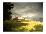 Abbey Fields and St Michael's Church in by Sarah Smith