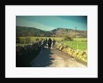 Walkers on Hollowford Road by Sarah Smith
