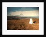 Triangulation Pillar on Burbage Edge by Sarah Smith